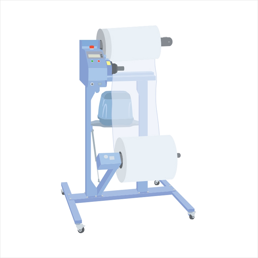 シールドエアー社の包装システム＜ハイスピードエアークッションシステム NewAir I.B.®Express＞